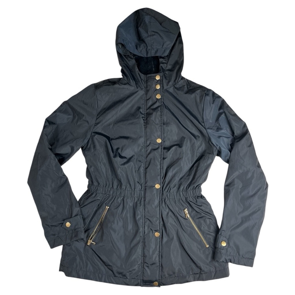 Cavalini Y2K Lined Blue Windbreaker Jacket Size Small Gorpcore Streetwear - Picture 1 of 6